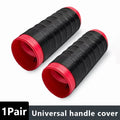 SEAMETAL Motorcycle Handlebar Cover Brake Covers Self Shrinking Non-Slip Silicone Motorcycles Grip Covers Sleeve Cover Protector