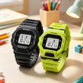 NEW Electronic Watches, Square Alarm - clock Luminous Multi - functional Trend Sports Student Watch LED Digital | SAMAG