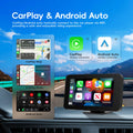 Podofo "Portable Car MP5 Player Wireless Carplay Android Auto Universal Multimedia Video Player Mirrorlink BT USB FM Radio