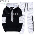 Italy Fashion Hooded Sweatshirt and Sweatpants Autumn | SAMAG