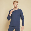 New Style Thermal Underwear Fleece-lined Long Johns Extra Thick Warm with High Neck Suitable for Both Men and Women Couple Set