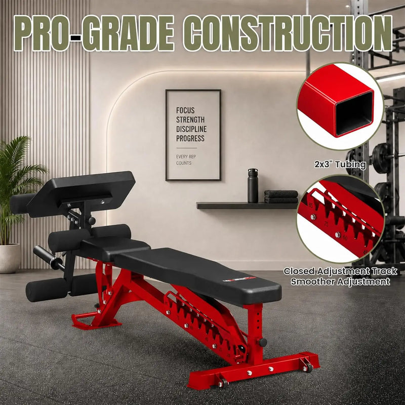 Multi-Functional Adjustable Weight Bench 3-in-1 workout | SAMAG