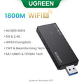UGREEN WiFi Adapter AX1800 WiFi6 USB3.0 5G&2.4G Dual - Antenna USB for PC Laptop Ethernet Receiver Network - Visuel 8 | SAMAG