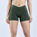 HISTELLO Vision Shorts Women Seamless Cross Waist Yoga - View 4 | SAMAG