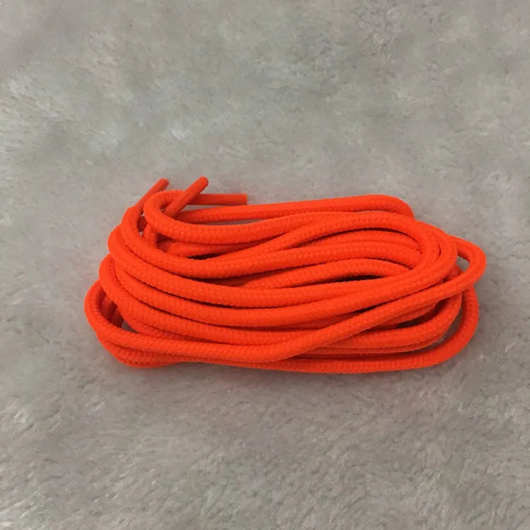 1Pair Classic Solid Round Shoelaces Durable Polyester Shoe laces Boot Laces Sneaker Shoelace 21 Colors 70cm 90cm 120cm 150cm