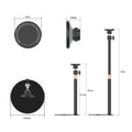 Magnetic Adjustable Tablet Stand, Desktop Foldable Portable Bracket Support for 4-15.6 Inch iPad Tablets