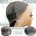 Deep Wave Lace Front Wigs Human Hair 250% Density 13x4 HD Transparent Deep Wave Frontal Wigs Human Hair With Baby Hair Natural Color Halloween Season