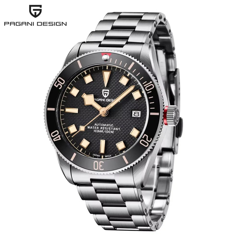 2025 New PAGANI DESIGN Retro Men's Watches NH35 Automatic Watch For Man Mechanical Wristwatch Luxury AR Sapphire Luminous Clock