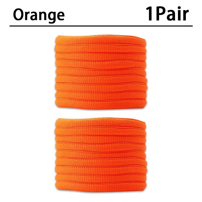 New Half Round High Quality Shoelaces 5mm Width Solid Color Shoelace Sneaker Classic Shoe Laces 1 Pair/3 Pair/5 Pair