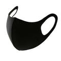 Black Face Mask Unisex Winter Warm Thickening Half Face Mouth Mask Cotton Cartoon Pattern Anti-Dust Anti- Respirator Kpop Mask