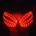 LED Glowing Bra Top Christmas Party Club Wear Rave Dance Costume Electronic Light Up Festival Outfit Tech Futuristic Bar Show