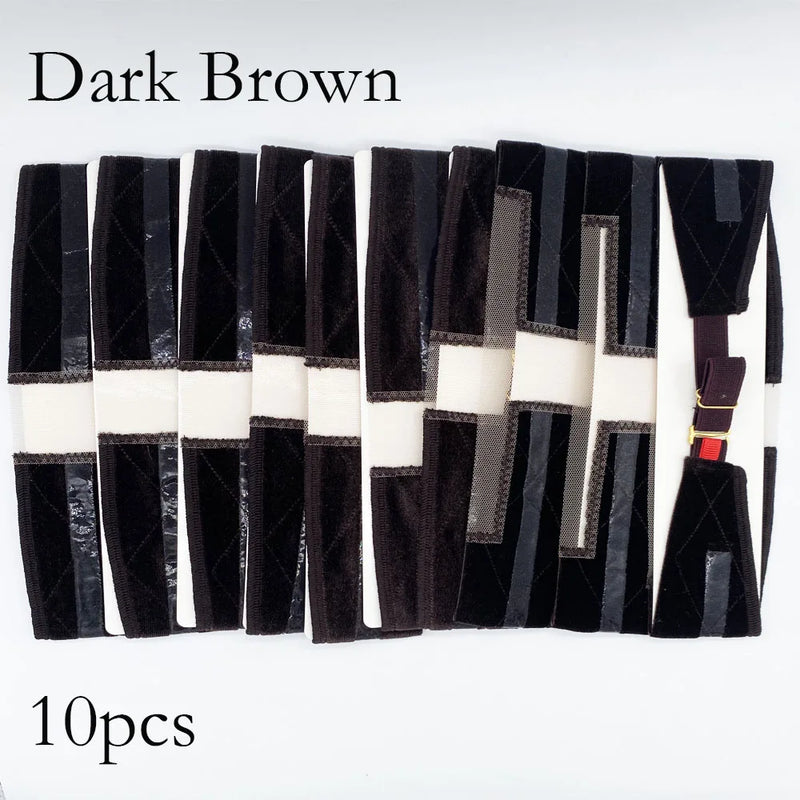 10/20pcs Wholesale Hair bands Velvet Wig Grip Band with Lace Headband To Hold Wigs Hair Accessories wig elastic band