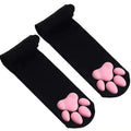 Cozy & Charming Cat Paw Knit Thigh High Socks for Women - Perfect for Cosplay, Festivals & Everyday Wear