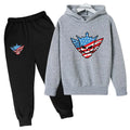 Kids Autumn Spring Fashion Cody WWE Pullover Hoodie+Pants | SAMAG