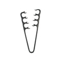 Dual Texture Styling Comb Volumizing Wide-Tooth Curling Tools Hair Roots Fluffy Clip Men and Women Care Styling Accessories