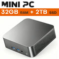 2026 Portable Mini PC Intel N150/i9 10980HK Windows 11 Pro Mini Computer 16GB RAM 1TB SSD Type-C WiFi 6 BT5.2 Gaming PC Desktop