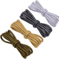 1Pair Luxury Gold Silver wire Round Shoelaces Sneakers Casual Shoe laces Quality Rope Shoelace Shoes Accessories 120/140/160CM