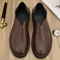 Genuine Leather Mens Shoes Fashion Men Casual Shoes Business Male Loafers Driving Shoes Soft Leather Flats Comfortable Moccasins