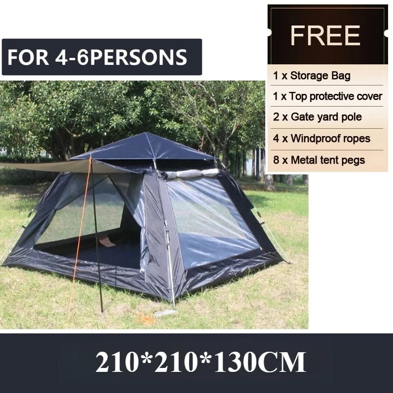 Goture Portable Automatic Pop Up Beach Tent, UV - View 17 | SAMAG