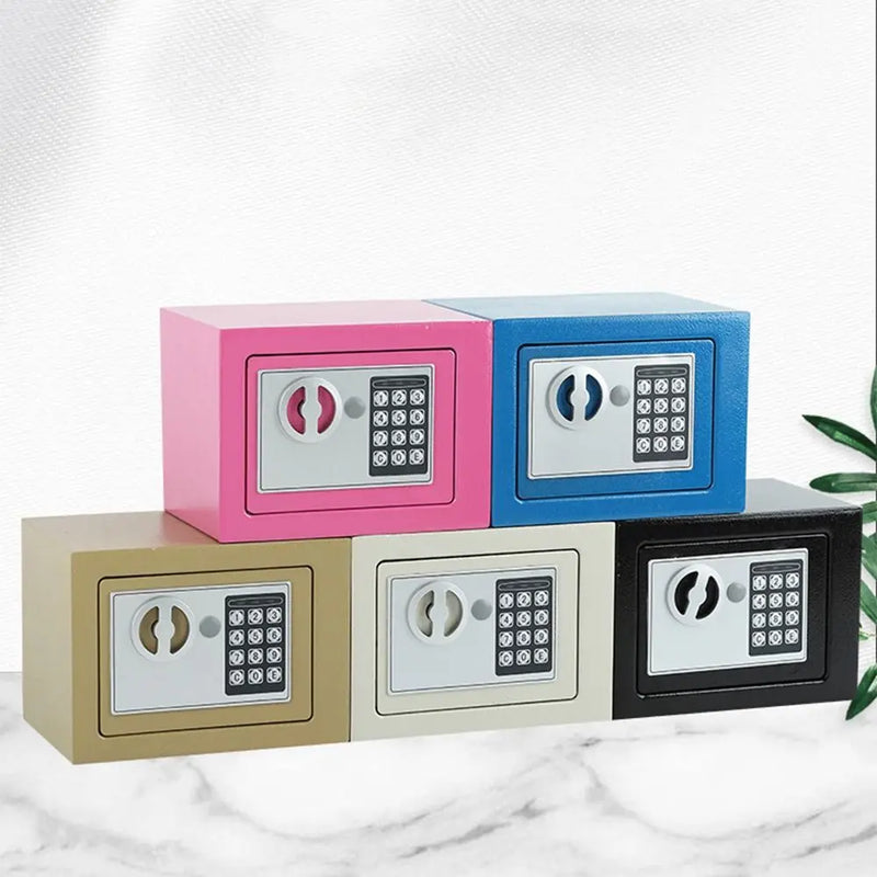 Anti - Theft Piggy Bank Password Lock Compact Small Digital Safe Box with Coin Slot Battery - powered - View 2 | SAMAG