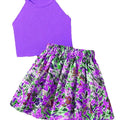 Children's clothing set summer casual solid color round - View 6 | SAMAG