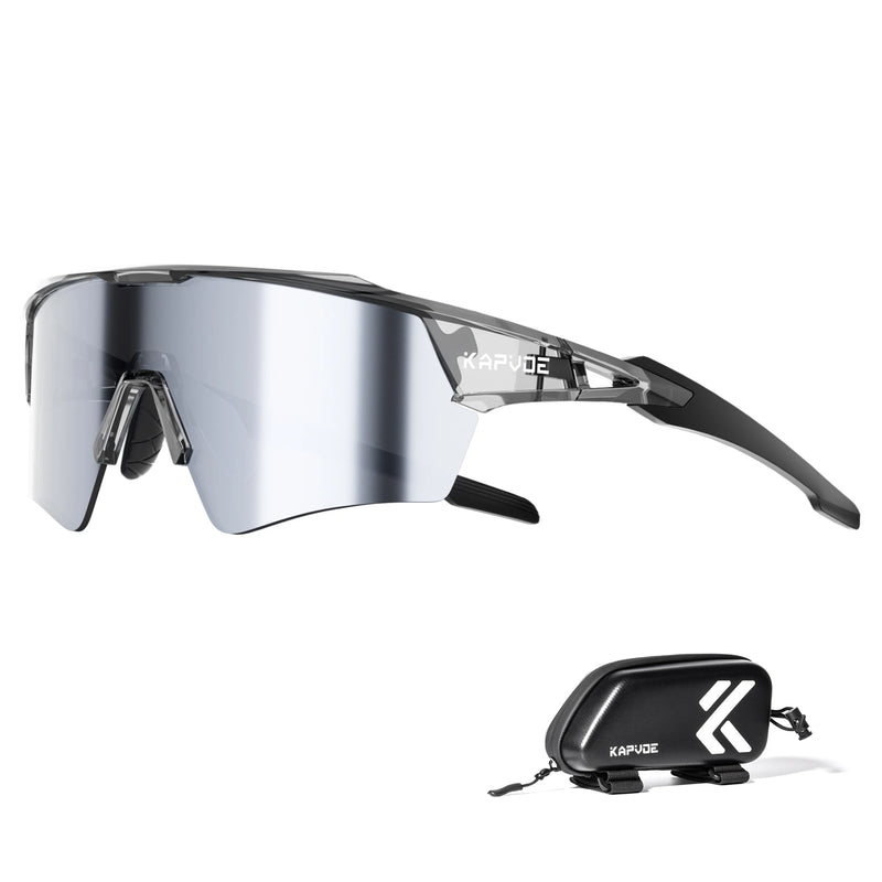 Kapvoe New Photochromic Cycling Sunglasses Men Women MTB - View 13 | SAMAG