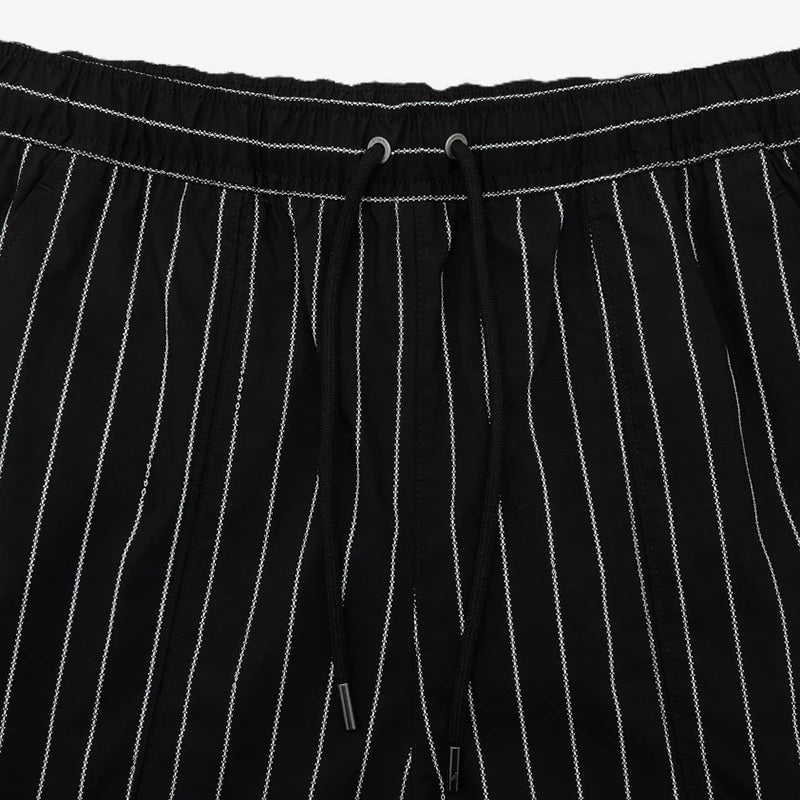 Nike genuine JORDAN new men's black and white striped fashionable shorts IR6303-010
