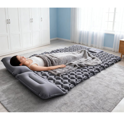 Outdoor Camping Double Inflatable Mattress Extra Wide | SAMAG