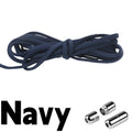 1/2/4 pairs Semicircle No Tie Shoelaces Elastic Sneakers shoelace Metal Lock Lazy Laces for Kid and Adult One size fits all shoe