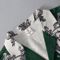 Men's Retro Baroque Floral Print Two-Piece Set | SAMAG