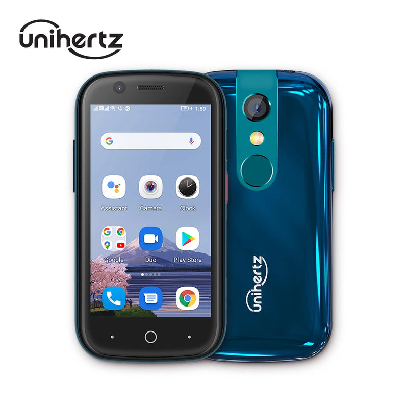Unihertz Jelly 2, Super Mini 4G Phone Android 11 6GB+128GB Smartphone 2000mAh Battery NFC Fingerprint Unlocked