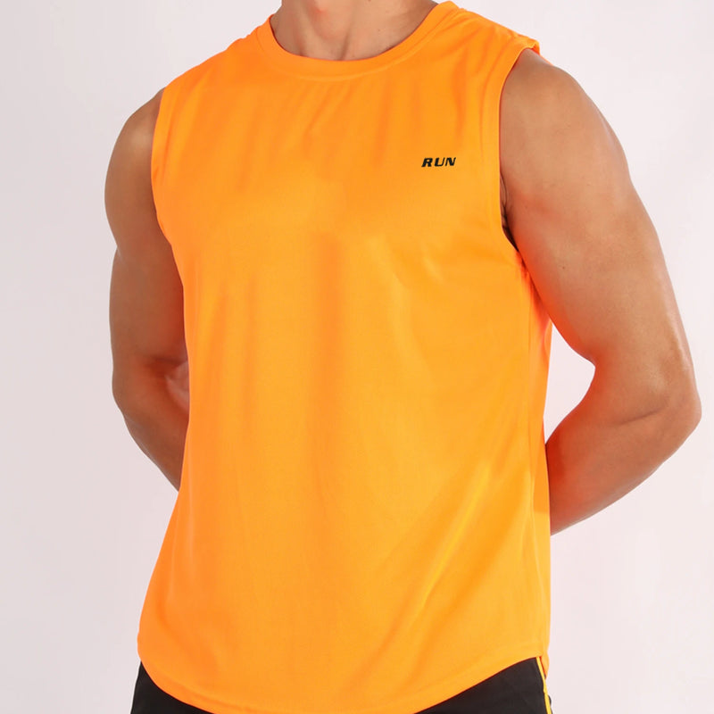Men's Summer Fitness Vests, Fitness Training Clothes, Speed Fitness, Loose Sleeveless Shirts, Men's Fashion Basketball Vests