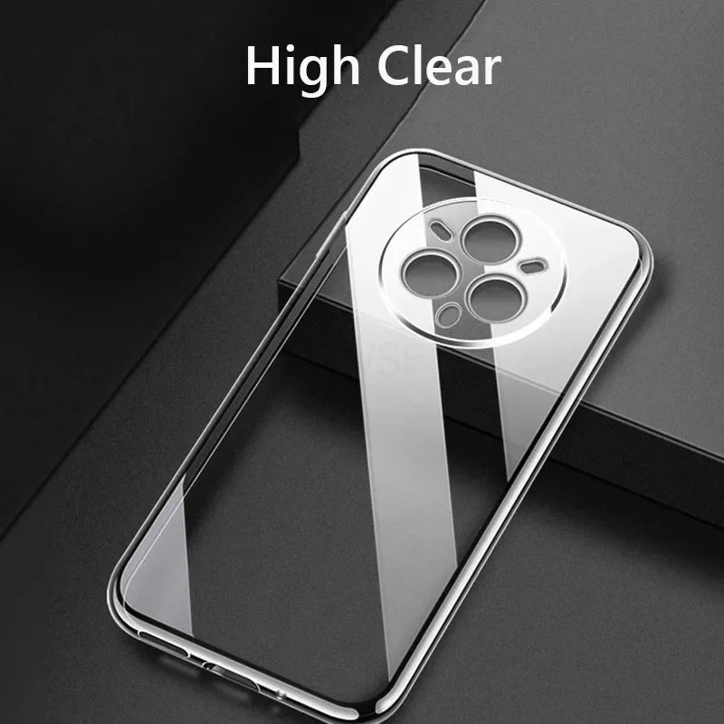 For Realme 14 Pro Plus Realme14 Pro + 5G Realme 15 5G Transparent Soft TPU Phone Case For Realme14X Silicone Clear Back Cover
