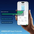 UGREEN PB579 Magnetic Wireless Power Bank 10000Mah Slim 3C Certified New National Standard Allowed On Airplane Honkai Limited