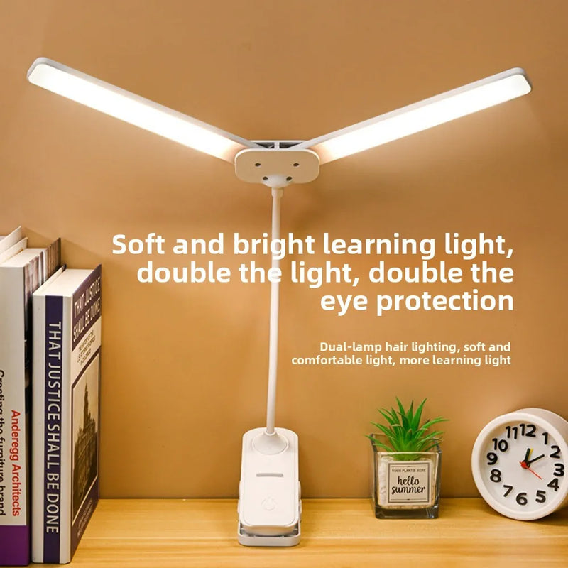 USB Rechargeable Clip - On LED Desk Lamp - Eye - Caring - View 3 | SAMAG