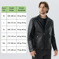 Men's Leather Jackets Casual Fashion Motorcycle Coat O-Neck PU Jacket Autumn Anti-wind Leather Coat Slim Fit Faux Leather Jacket