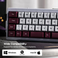 EPOMAKER TH40 VIA Programmable 40% Compact  Layout Hot-Swap Tri-mode Wireless Mechanical Keyboard with N-Key Rollover & RGB