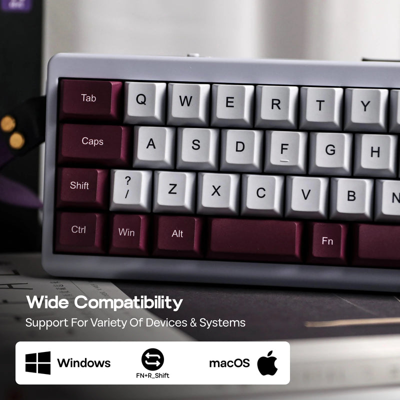 EPOMAKER TH40 VIA Programmable 40% Compact  Layout Hot-Swap Tri-mode Wireless Mechanical Keyboard with N-Key Rollover & RGB