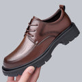 2025 New Classic Shoes for Men, Authentic Calfskin Brogue Formal Shoes for Men Handcrafted Men's Oxford Shoes Business Formal