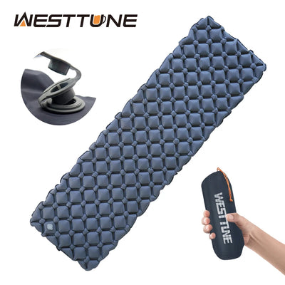 Outdoor Sleeping Pad Camping Inflatable Mattress | SAMAG