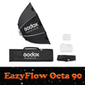 Godox EazyFlow Octa 60/90/120/150 Foldable Softbox Quick Release Portable Lighting Diffuser for Photography Studio