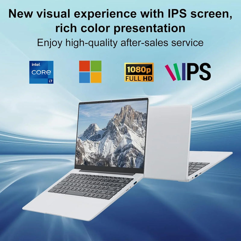 Laptop intel i7 8650U Windows 11 Pro 14.1 inch Notebook Computer Gamer 12GB RAM 1TB 2TB SSD PC Gaming Office 1920*1080 4K HD