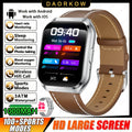 New Smart Watch Man 1000mAh Long Standby Outdoor Smartwatch Men IP68 Waterproof Heart Rate Sport BT Call Big Battery Smart Watch