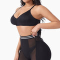 Body Shaper Women Shapewear Panties Removable Hip Pads Breathable Mesh Lace Hem Butt Lifting Underwear Daily Office Wear