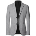 2025 Spring and Autumn New Six Color Checkered Non-iron  Suit Jackets for Men, Royal Blue Casual Blazer Masculino /blazer Hombre