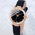 Womens Watches 5Pcs Set Luxury Rhinestone Women Fashion Elegant Wristwatch Quartz Watch For Girl WristWatch Bracelet Gift