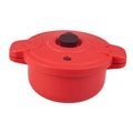 Microwave Pressure Cooker Food Grade PP Anti Scald Handle for Vegetables Kitchenware Fireless Rice Steamer Soup Pot Cooking Pot