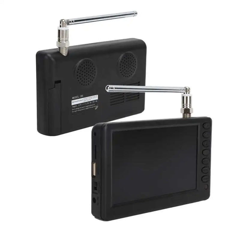 LEADSTAR D5 Rechargeable 5 Inch ISDB T DVB T2 ATSC Portable Mini Digital Tv With Full Segment Decoder Battery Pocket Tv Isdbt D5