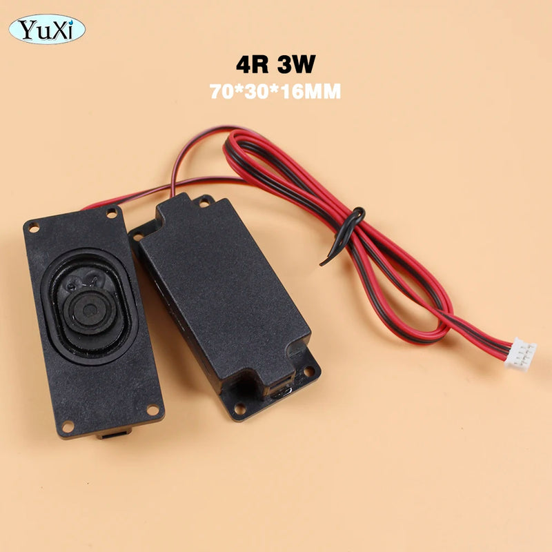 1Pair Audio Portable Speakers For Computer PC Speaker 3070 45100 LCD TV Speakers Rectangle Loudspeaker 2W 3W 5W 10W 4Ohm 8Ohm