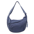 Leisure Crossbody Hobo Bag with Large Capacity Versatile and Niche Design Nylon Shoulder Bag Student Class Mailman Bag